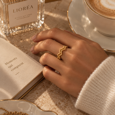 Bague Zigzag