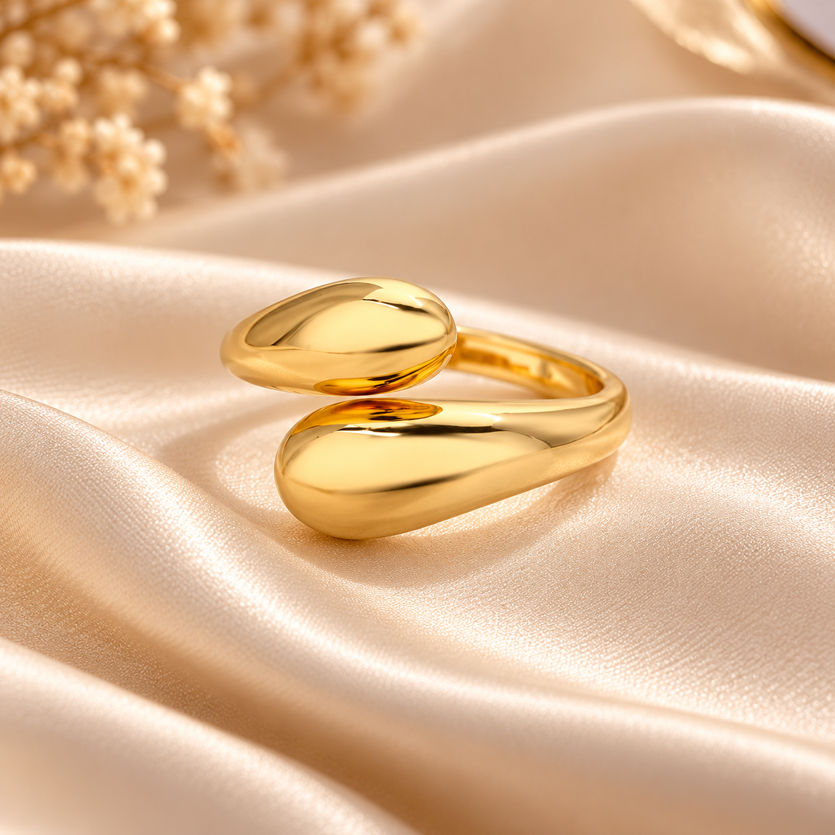 Bague Double Goutte