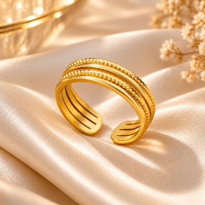 Bague Triple Vague