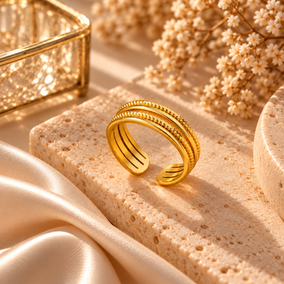 Bague Triple Vague