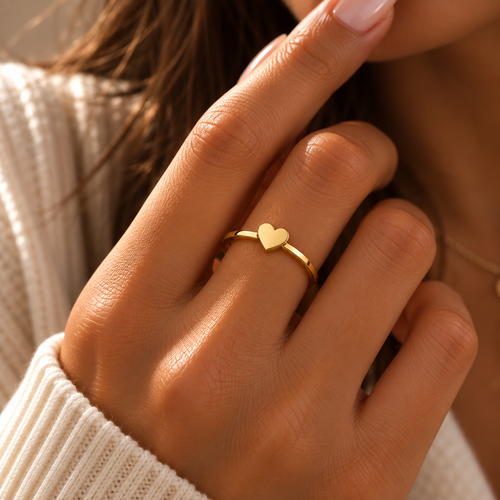 Bague Coeur Ouvert