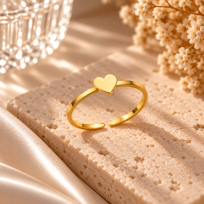 Bague Coeur Ouvert