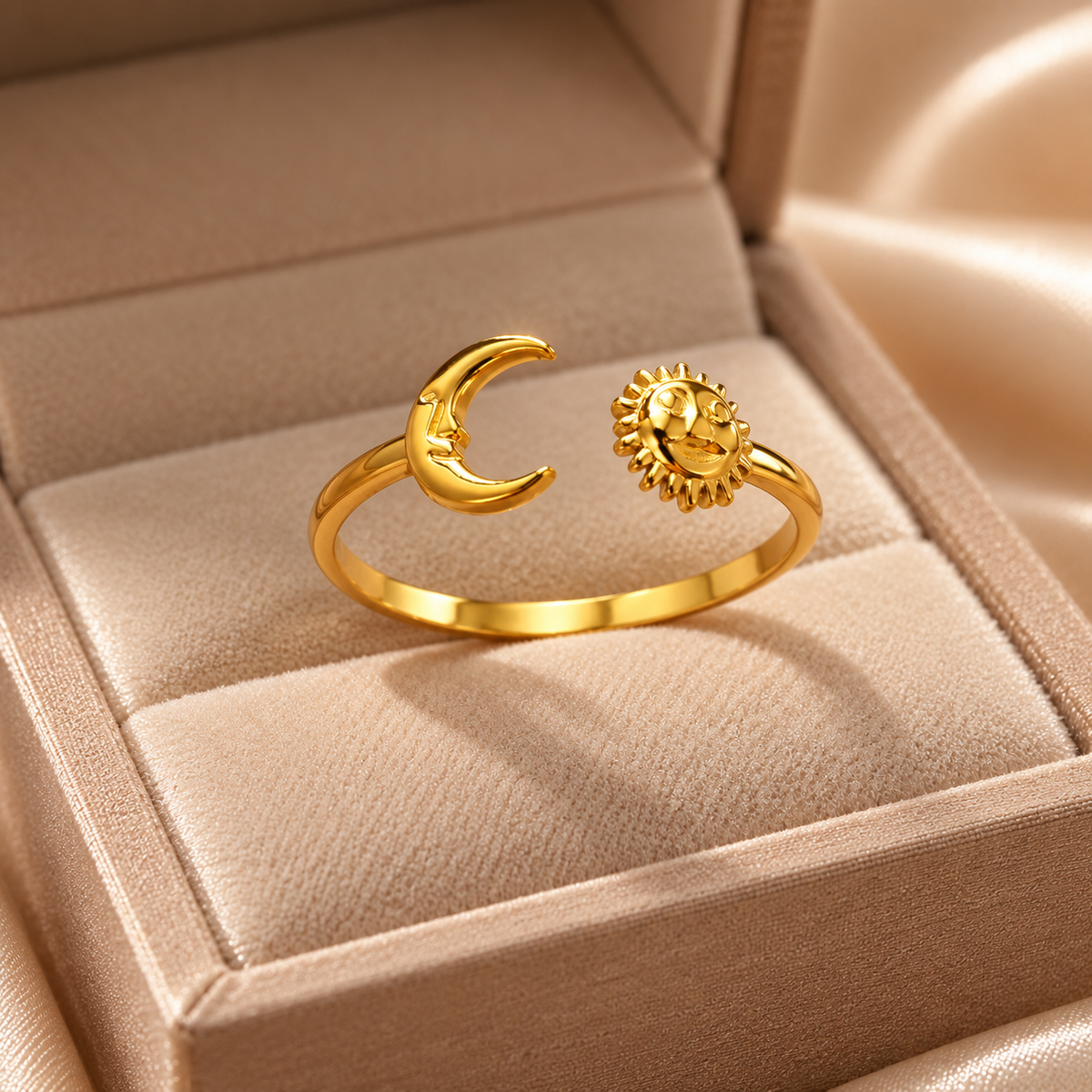 Bague Soleil & Lune